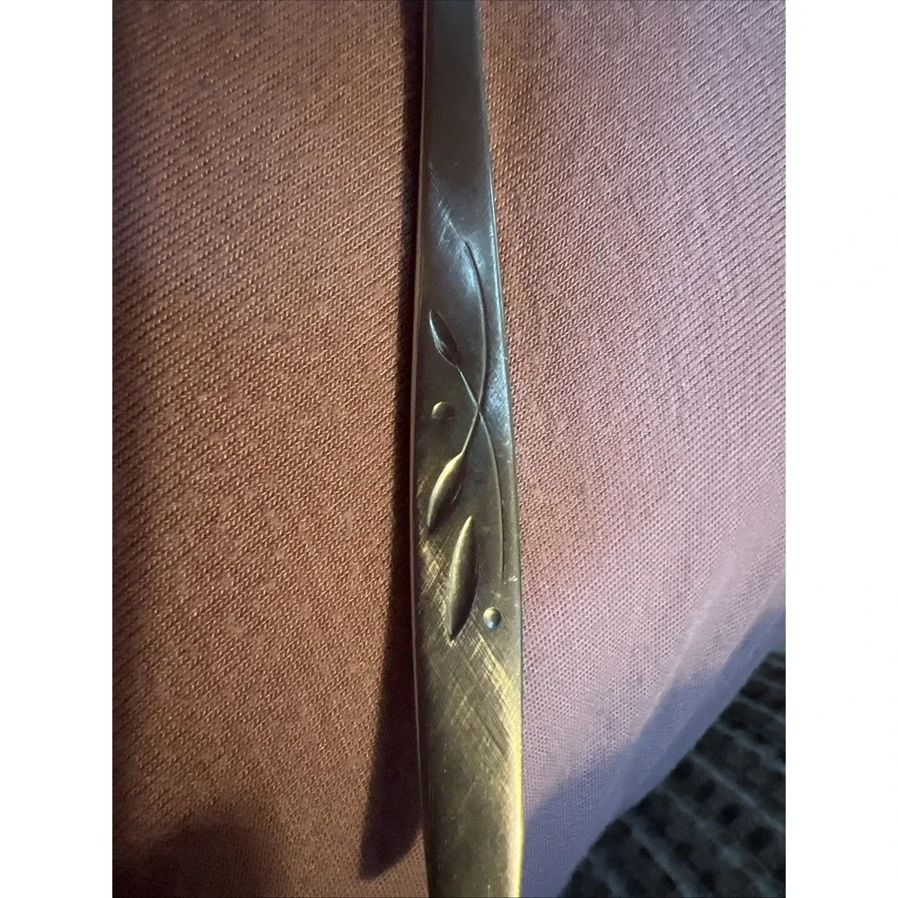 Vintage ONEIDA WILL O' WISP Teaspoon Heirloom Cube Stainless 6 1/8